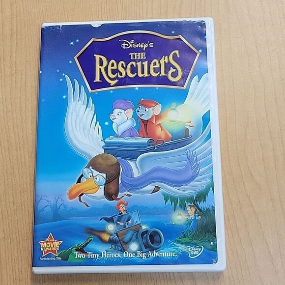 Rescuers Down Under by Disney book,Dvd, Bernard Chritmas ornament - Picture 14 of 15